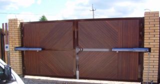 Купить распашные ворота из сэндвич-панелей Богородицк, цена от 2799 руб.