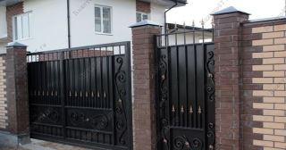 Купить распашные ворота кованные Богородицк, цена от 4912 руб.