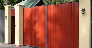 Купить ворота из профнастила Богородицк, цена от 4172 руб.